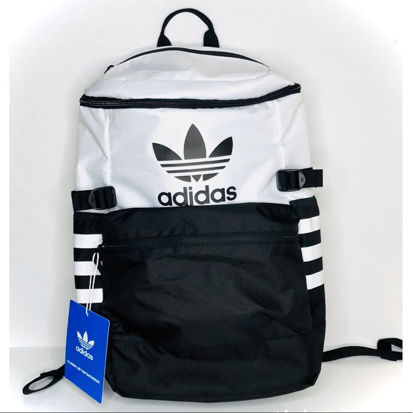Adidas Originals Trefoil Classic Zip Top Backpack - Picture 2 of 14